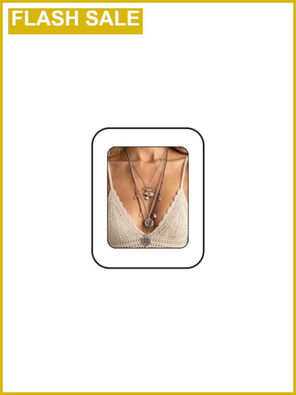 Boho Layered Necklaces Women Vintage Teardrop Pearl Pendant Leather Alloy